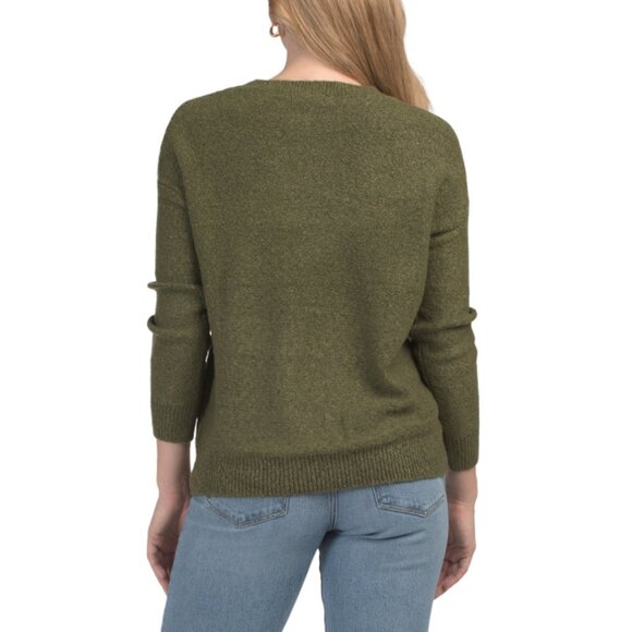 WORKSHOP Army Marled Sweater - Picture 2 of 2